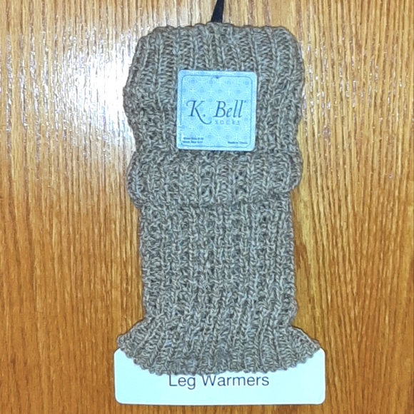 Fashionable Tan Leg Warmers NWT - Picture 1 of 8